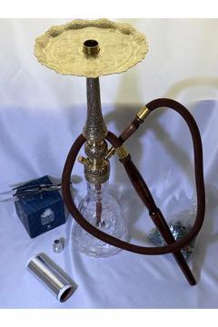 Büyük Boy Bakır Kahveci Takımı Nargile Takımı