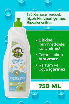 Baby Biberon Ve Emzik Temizleyici - Bebekleriniz Için Doğal Ve Güvenli Temizlik %100 Doğal (750 ML)