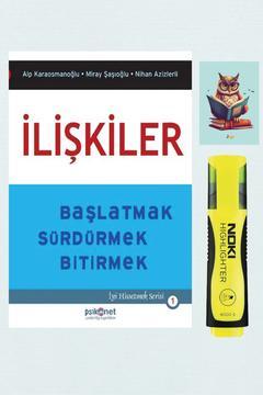ilişkiler -Alp Karaosmanoğlu - 9786058547193 Psikonet -Sarı Fosforlu Kalem - Not Defterli Seti