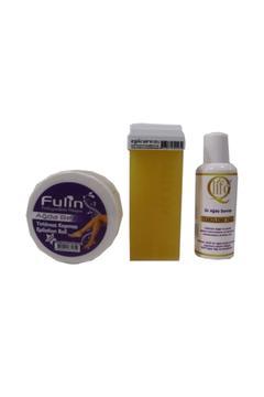 Epicure Naturel Kartuş Ağda 100ml Fulin Ağda Bezi 10m 125ml Qlife Ağda Temizleme Yagı Seti