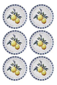 Odore Di Limone Servis Tabağı 6lı Set 26 cm ODL004