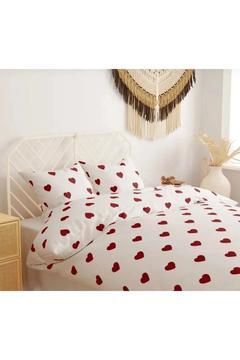 ÇİFT KİŞİLİK NEVRESİM TAKIMI ( ÇARŞAFSIZ ) LOVE SERİSİ