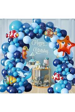 DENİZ CANLILARI TEMALI BALON FOLYO SETİ