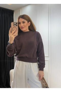 Standart Beden Yıkamalı Swetshrit