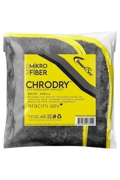Chrodry Mikrofiber Oto Kurulama Havlusu 50×70 440gsm – Antrasit