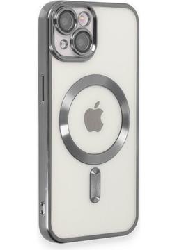 Dexmon iPhone 15 Uyumlu Kılıf Kamera Lens ve Hoparlör Toz Korumalı Magsafe Şarj Özellikli Esnek Silikon