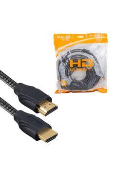 10 METRE ÖRGÜLÜ GOLD UÇLU HDMI KABLO (5024)