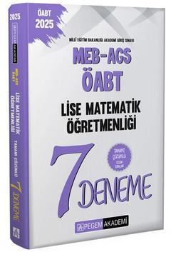 2025 MEB-AGS-ÖABT Lise Matematik Öğretmenliği Tamamı Çözümlü 7 Deneme