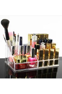 Bayanlar Için 16 Gözlü Makyaj Malzemesi Oje Ruj Düzenleyici Kutu