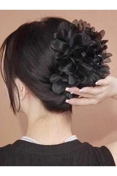 Siyah Büyük Boy Mandal Toka