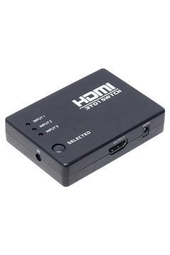 3 GİRİŞ 1 ÇIKIŞ HDMI SWITCHER TOPLAYICI KUMANDALI ADAPTÖRSÜZ (5024)