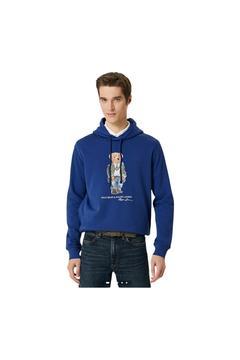 POLO BEAR logo hooded fleece