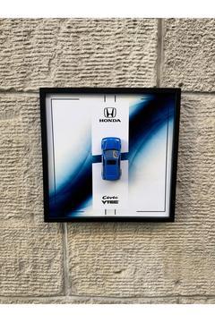 Çerçeveli 20X20 Ebatlı Model Araç HONDA CİVİC VTEC