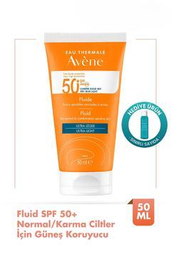 Fluid Spf 50 Güneş Kremi 50 Mlx Cleanance Temizleme Jeli 25 ml