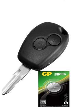 Dacia Logan Sandero Duster Kangoo 2 Butonlu Anahtar Kabı Kumanda Kabı Pil Duster