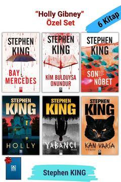 Holly Gibney Özel Set, 1. Holly 2. Yabancı 3. Kan Varsa + Bill Hodges Üçlemesi, Stephen King 6 Kitap