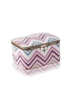 Zigzag Makyaj Çantası Makyaj Malzeme Çantası