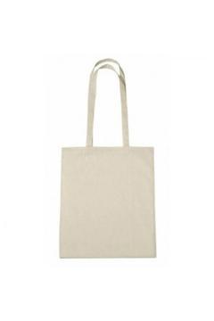 Beyaz Bez Dikey Çanta 40x50 cm