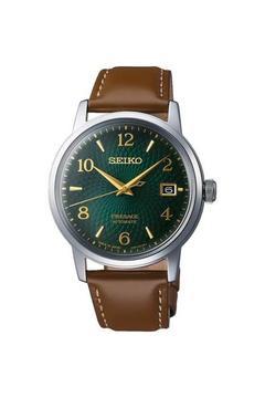 Presage Srpe45j Deri Kahverengi Yeşil Kadran 39 Mm Erkek Kol Saati