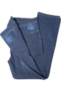 Erkek Büyük Beden Mavi Kot Pantolon