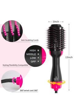 Saç Şekillendirici Ve Saç Düzleştirici Fön Tarağı