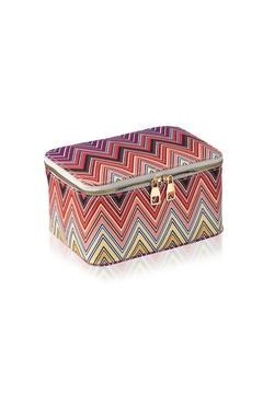 Zigzag Makyaj Çantası Makyaj Malzeme Çantası