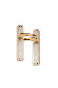 Bravo Sarı (albrifin) Saten Oda Kapı Kolu (ön Arka Takım Vidalarıyla Birlikte)