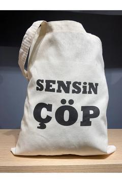 Sensin Çöp Bez Çanta