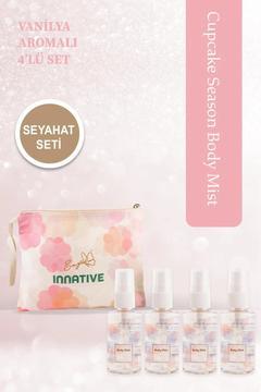 Eny Elif Nur Yel Cupcake Season Seyahat Boy Çanta Seti 4x50ml