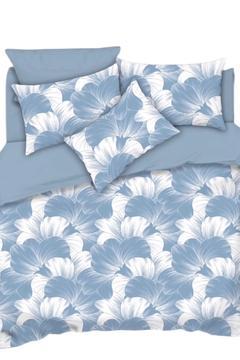 LASTİKLİ ÇARŞAFLI NEVRESİM TAKIMI ÇİFT KİŞİLİK MAVİ BEYAZ