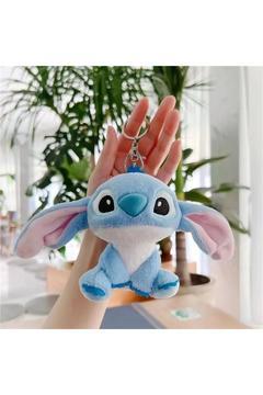 Stitch Sevimli Hediyelik Çanta Süsü Peluş Anahtarlık 12 Cm