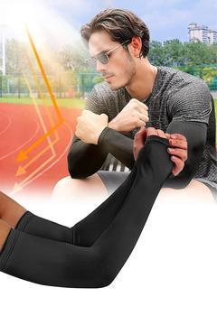 Çok Amaçlı Kolluk 1 Çift Parmak Geçirmeli Unisex Kol Kılıfı Güneşten Rüzgardan Korunma Aksesuarı