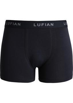Lufian Dany Erkek Pamuklu Boxer Siyah
