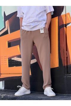 Yeni Sezon Rahat Kalıp Esnek Kumaş Beli Lastikli Baggy Jogger Pantolon