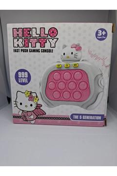 Hello Kitty Elektronik Popit Eğitici Oyuncak Işıklı Kız Çocuk Quick Push Konsol