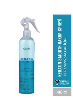 KERATIN SMOOTH Bakım Spreyi 400ml (Yıpranmış Saçlar İçin Yenileyici ve Koruyucu Bakım)