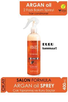 SALON FORMULA 2 Fazlı ARGAN Saç Bakım Spreyi 400 ml