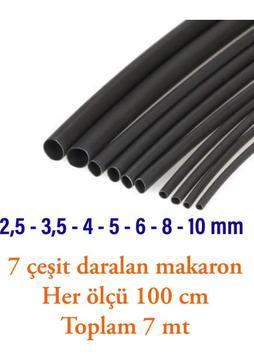 Maasco Isıyla Daralan Makaron Kablo Seti 7 Çeşit HERBIRI100CM