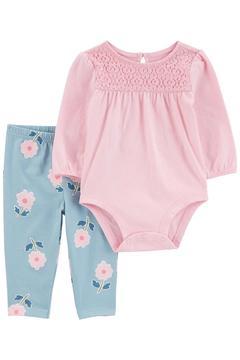 Kız Bebek Body Pantolon Set 2'li Paket