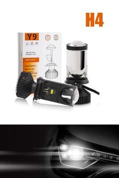 Mercekli Led Xenon Y9h4 Şimşek Etkili Ultra Güçlü Işık Teknolojisi