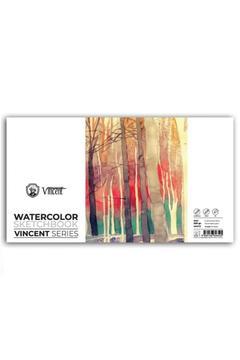 Watercolor Sketchbook White Suluboya Blok 300 gr 6x20 Cm 10 Sayfa