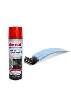 Fırın & Izgara Temizleyici Köpük Limonlu 500 ml + Kazıyıcılı Fırın Fırçası