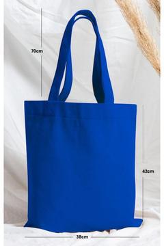 Mavi Gabardin Kol Çantası