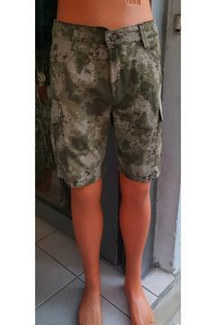 Ripsstop Ince K.kuvvetleri Kamuflaj Büyük Beden Şort Kapri Diz Üstü Pantolon