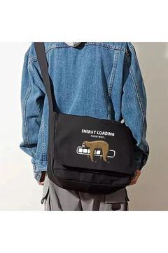 Day Light Energy Unisex Siyah Postacı Çantası