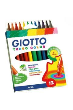 Turbo Color Keçeli Kalem 12'li 416000
