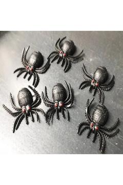 ŞAKA ÖRÜMCEK 6 ADET PLASTİK ÖRÜMCEK CADILAR BAYRAMI DEKOR ÜRÜNLERİ ŞAKA ÜRÜNLERİ ŞAKA MALZEMELERİ