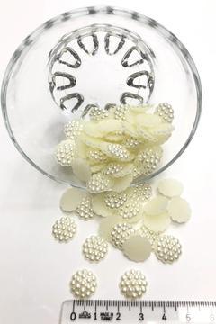 Krem Bögürtlen Yarım Inci Boncuk Plastik