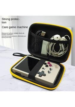 Spibicyy RG35XX Plus RG353VS Retro Oyun Konsolu Saklama Çantası Darbeye Dayanıklı Sert Kabuk Seyahat Taşıma Çantası (Yurt Dışından)