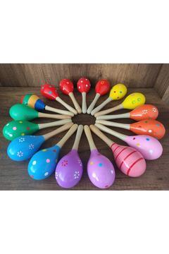 5'li Ahşap Marakas Seti